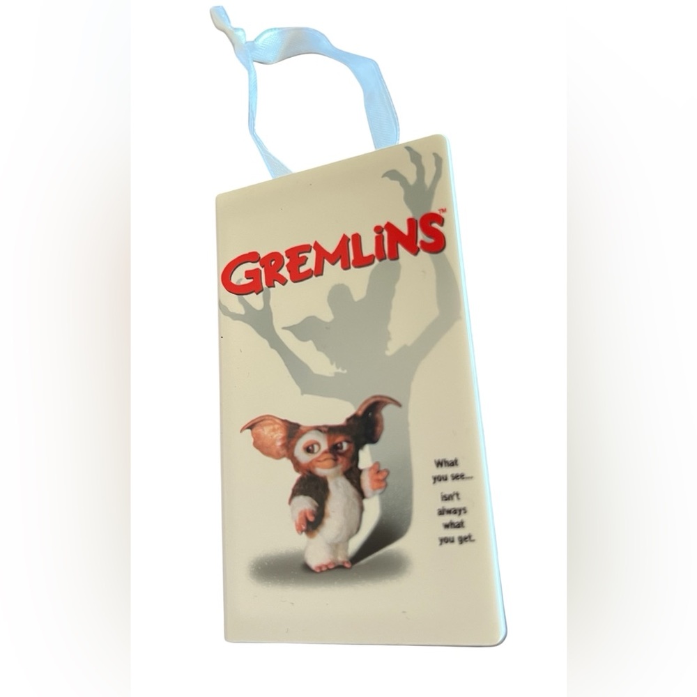 Hallmark Gremlins VHS ornament new original box